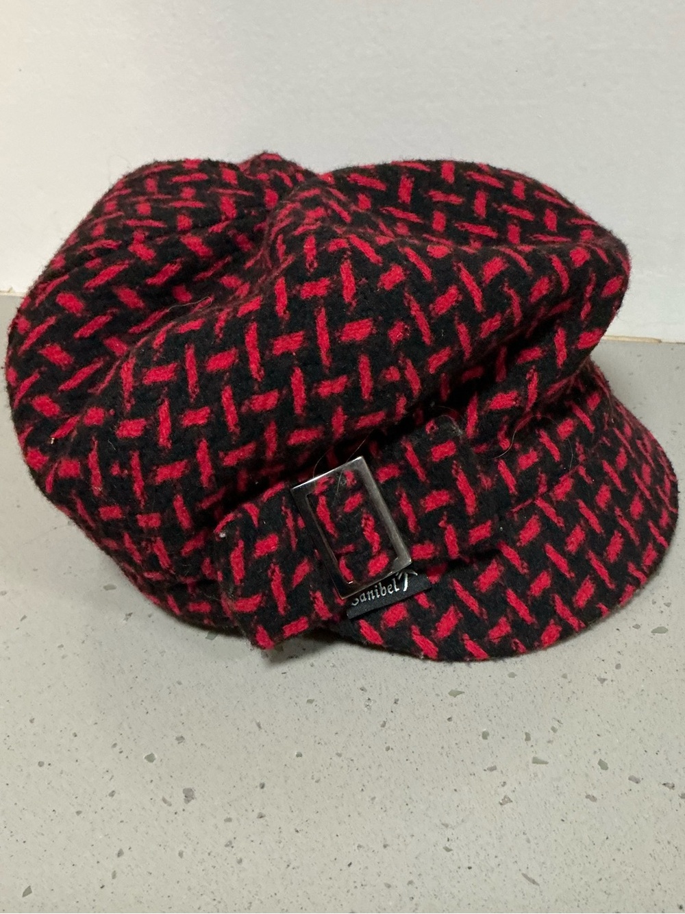 Sanibel Wool Newsboy Cap — Made in Canada / Vintage